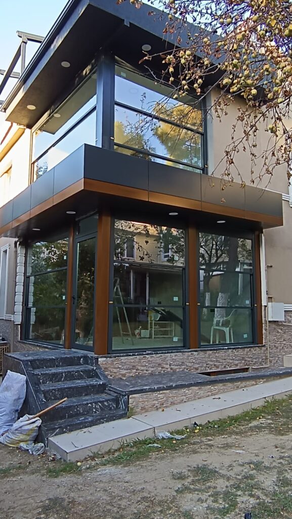 silivri de kış bahçesi